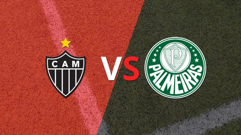 Palmeiras llega al complemento como ganador parcial por 1-0