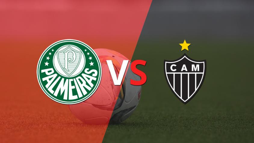 Empate a 0 en el comienzo del segundo tiempo entre Palmeiras y Atlético Mineiro