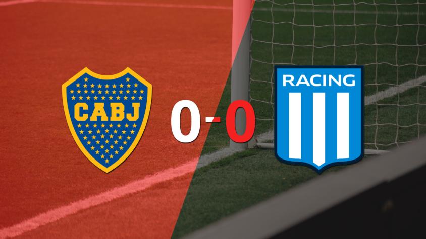 Con un empate 0 a 0, Boca Juniors y Racing Club definen todo en el partido de vuelta