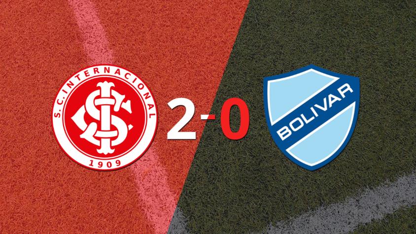 Internacional venció a Bolívar y se clasificó a Semifinales