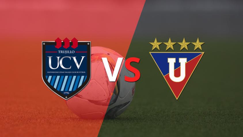 Victoria parcial de Liga de Quito sobre César Vallejo por 2-1