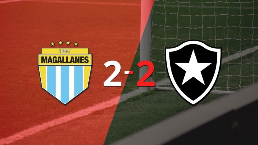 Vibrante 2-2 entre Magallanes y Botafogo