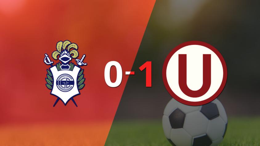 Universitario derrotó a Gimnasia 1 a 0