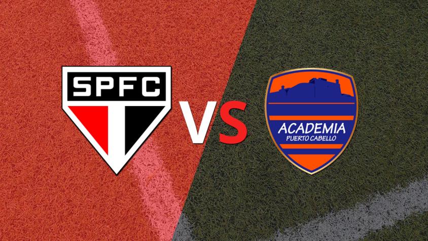 São Paulo se enfrenta ante la visita Puerto Cabello por la fecha 2 del grupo D