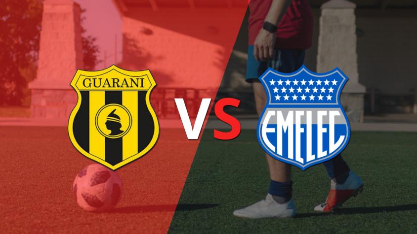 Por la fecha 3 del grupo B se enfrentarán Guaraní y Emelec