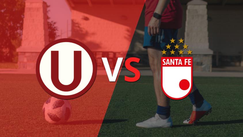 Por dos goles de diferencia, Universitario se impone a Santa Fe