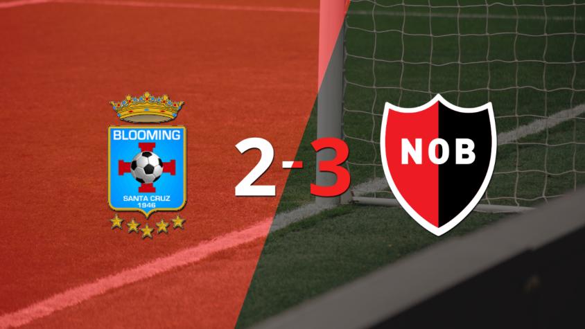 Newell`s venció con lo justo a Blooming en su casa