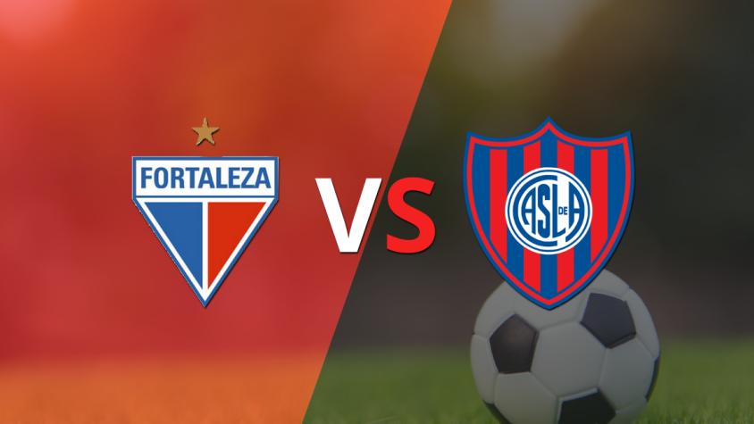 Fortaleza y San Lorenzo empatan 2-2