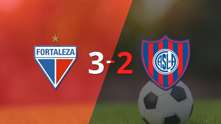 A San Lorenzo no le alcanzó con el doblete de Gonzalo Maroni y cayó frente a Fortaleza