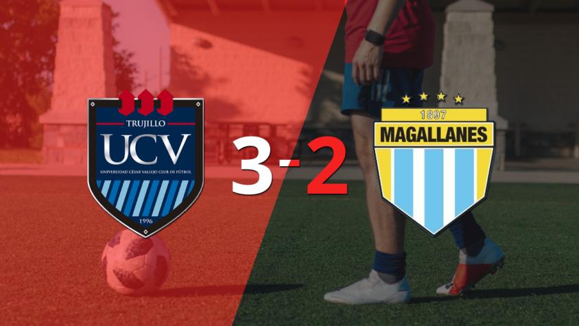 A puro gol, César Vallejo se quedó con la victoria frente a Magallanes por 3 a 2