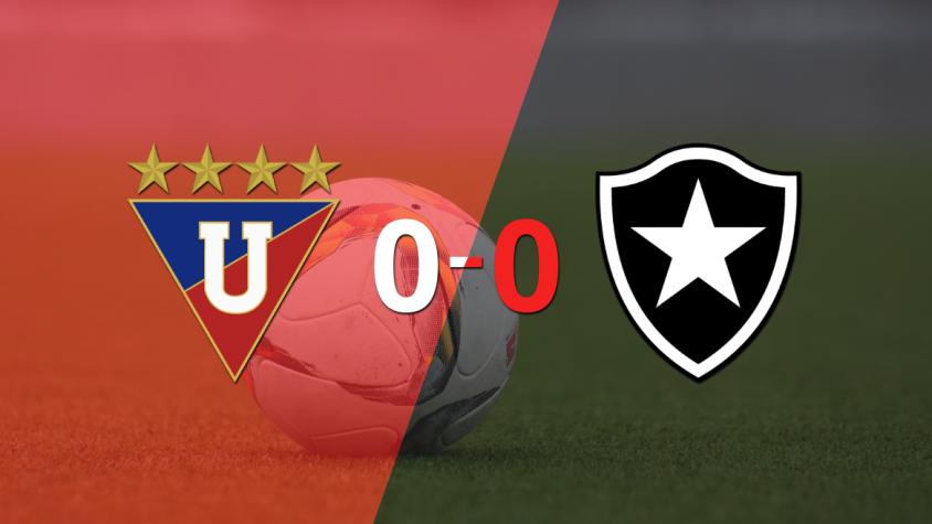 Cero a cero terminó el partido entre Liga de Quito y Botafogo