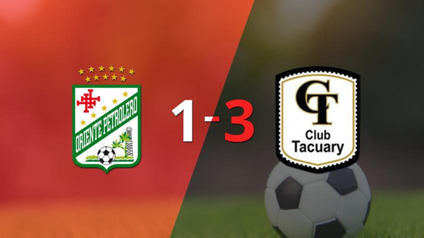 Muchos goles en la victoria de Tacuary como visitante ante Oriente Petrolero