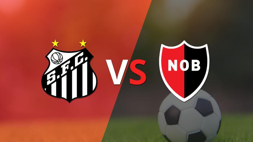 Newell`s se vuelve a poner arriba en el marcador ante Santos