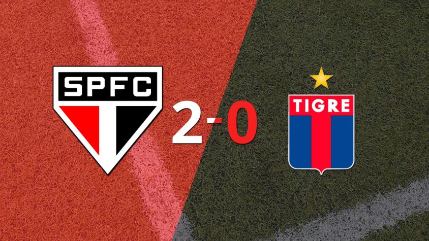 En su casa, São Paulo derrotó por 2-0 a Tigre