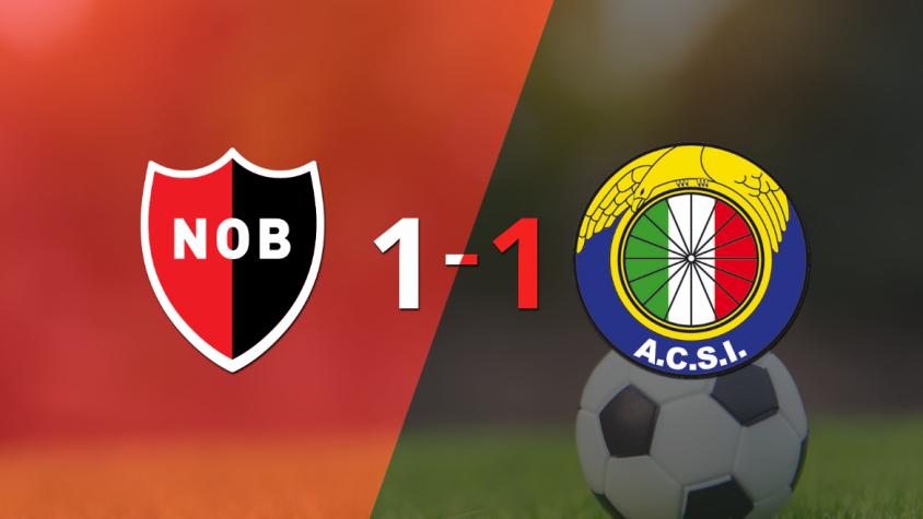 Audax Italiano logró sacar el empate a 1 gol en casa de Newell`s