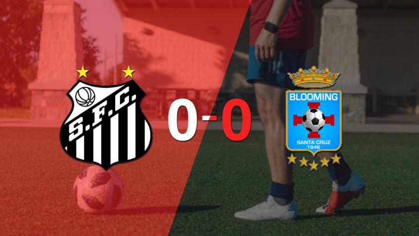 Sin muchas emociones, Santos y Blooming empataron 0-0