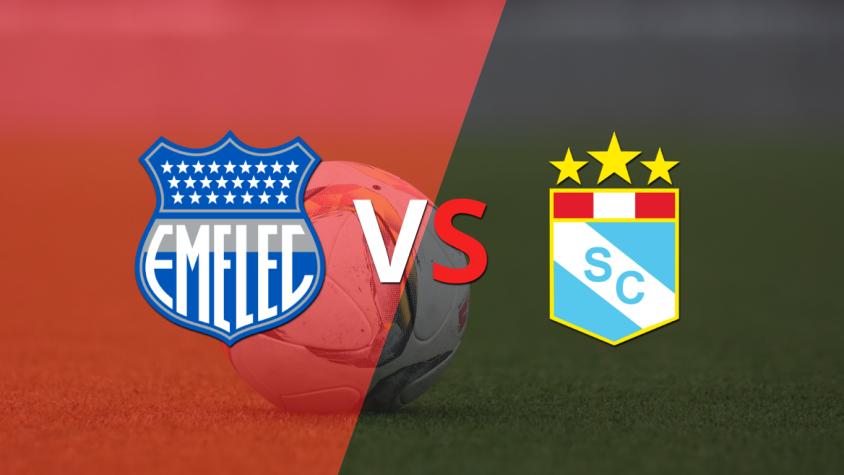 ¡Arranca el segundo tiempo! Emelec y Sporting Cristal empatan sin goles ¡Arranca el segundo tiempo! Emelec y Sporting Cristal empatan sin goles
