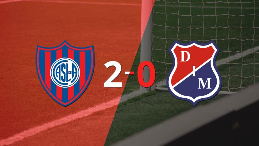 San Lorenzo clasificó a Octavos de Final al vencer a Independiente Medellín