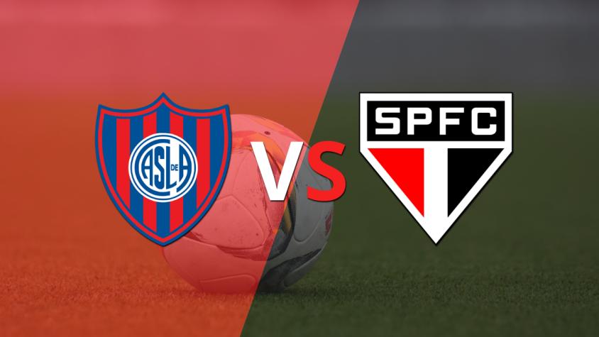 San Lorenzo gana por la mínima a São Paulo en el Nuevo Gasómetro