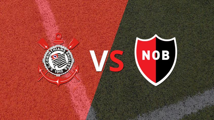 Corinthians y Newell`s se miden por la llave 6