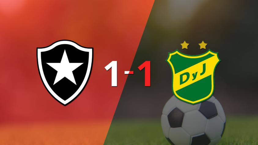 Botafogo y Defensa y Justicia empataron 1 a 1 en el encuentro de ida