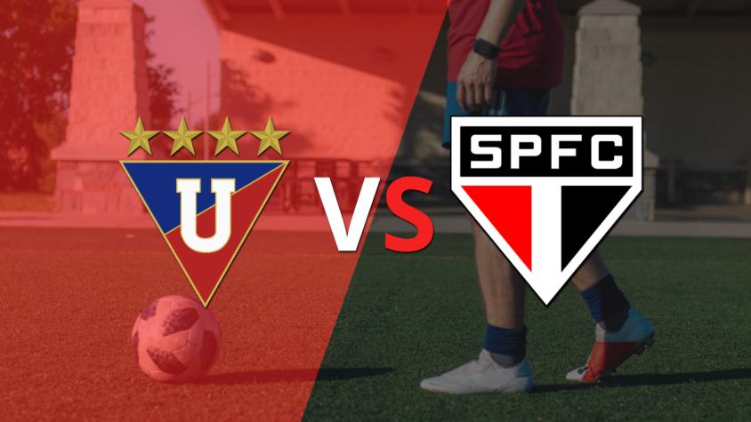 Por la llave 2, Liga de Quito recibirá a São Paulo Por la llave 2, Liga de Quito recibirá a São Paulo