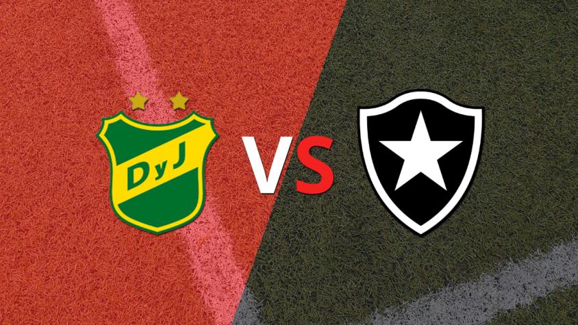 Se juega el segundo tiempo buscando el desempate entre Defensa y Justicia y Botafogo