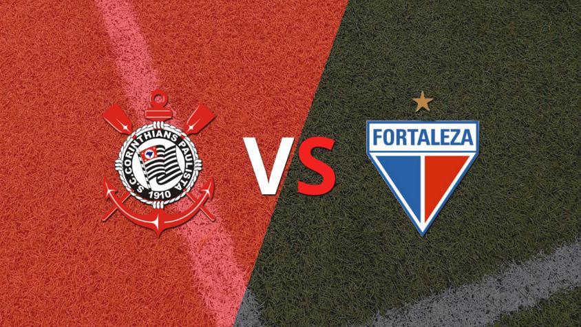 Se juega la ida de las semifinales entre Corinthians y Fortaleza