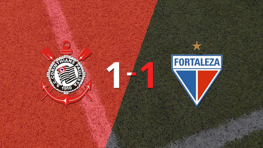 Corinthians no pasó del empate en la ida ante Fortaleza