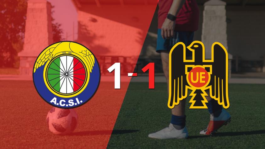 Unión Española empató 1-1 en su visita a Audax Italiano