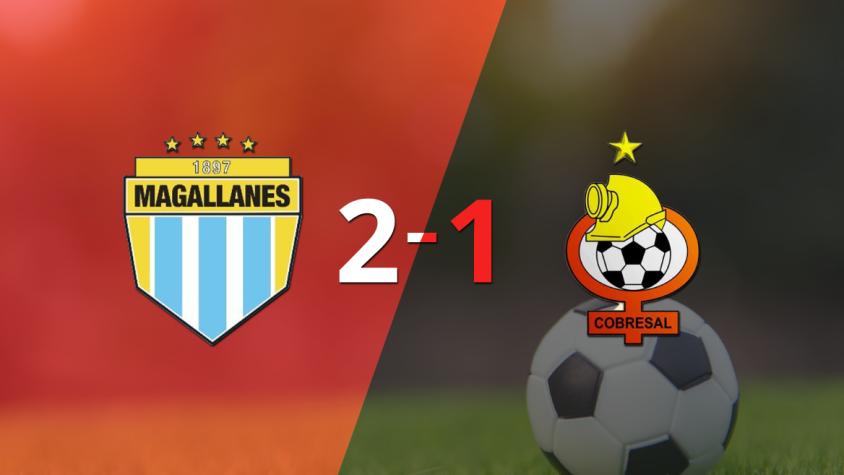 Con la mínima diferencia, Magallanes venció a Cobresal por 2 a 1