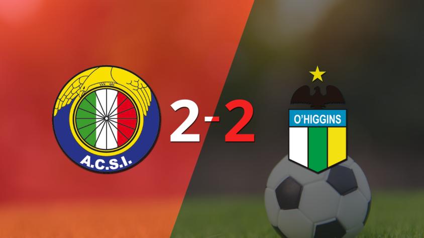 Audax Italiano y O'Higgins igualaron 2 a 2