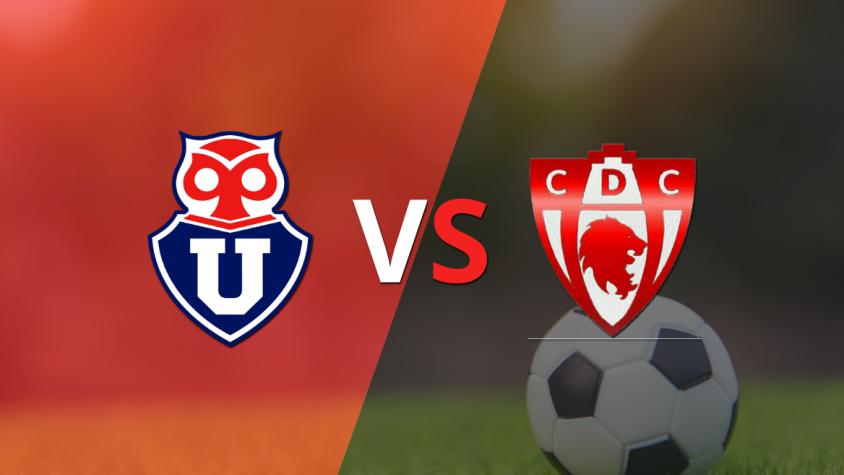 Con un empate en 0, empieza el segundo tiempo entre Universidad de Chile y D. Copiapó