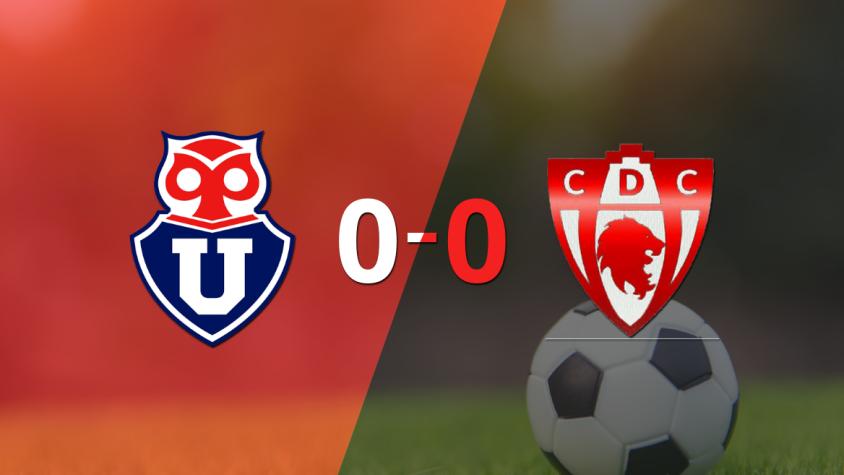 No hubo goles en el empate entre Universidad de Chile y D. Copiapó