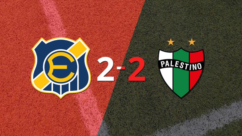 Everton empató 2-2 en casa con Palestino