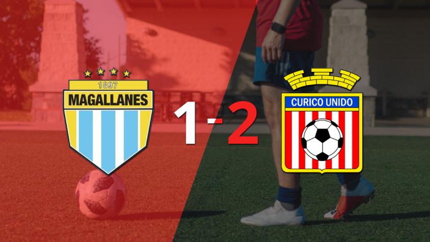 Por una mínima ventaja Curicó Unido se lleva los tres puntos ante Magallanes