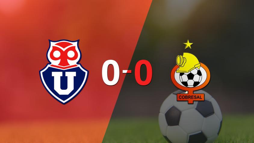 No hubo goles en el empate entre Universidad de Chile y Cobresal