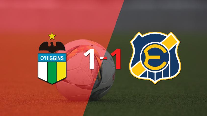 O'Higgins y Everton igualaron 1 a 1