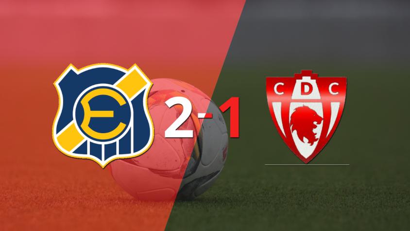 Everton consiguió una victoria en casa por 2 a 1 ante D. Copiapó