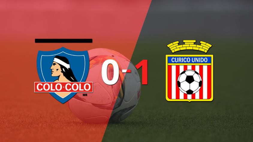 Curicó Unido se quedó con el triunfo en una difícil visita a Colo Colo