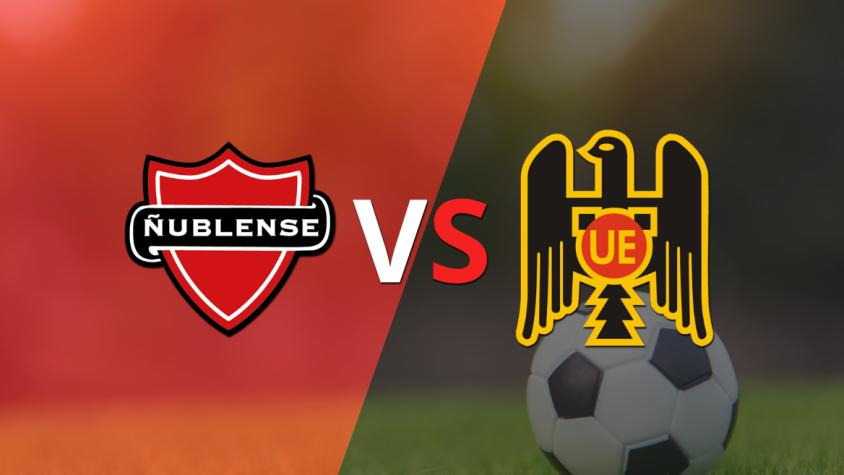 Con un empate en 0, empieza el segundo tiempo entre Ñublense y Unión Española
