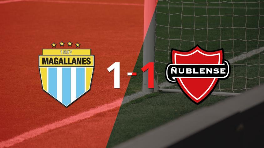 Magallanes y Ñublense se repartieron los puntos en un 1 a 1