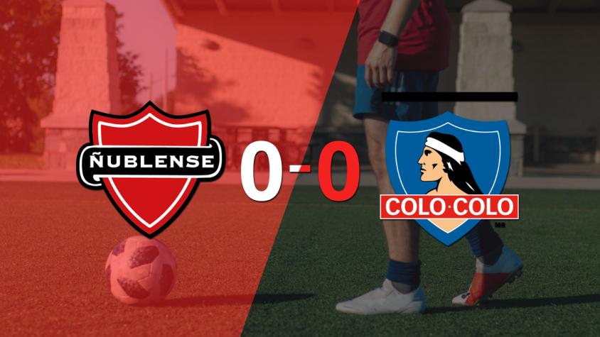 Ñublense y Colo Colo terminaron sin goles