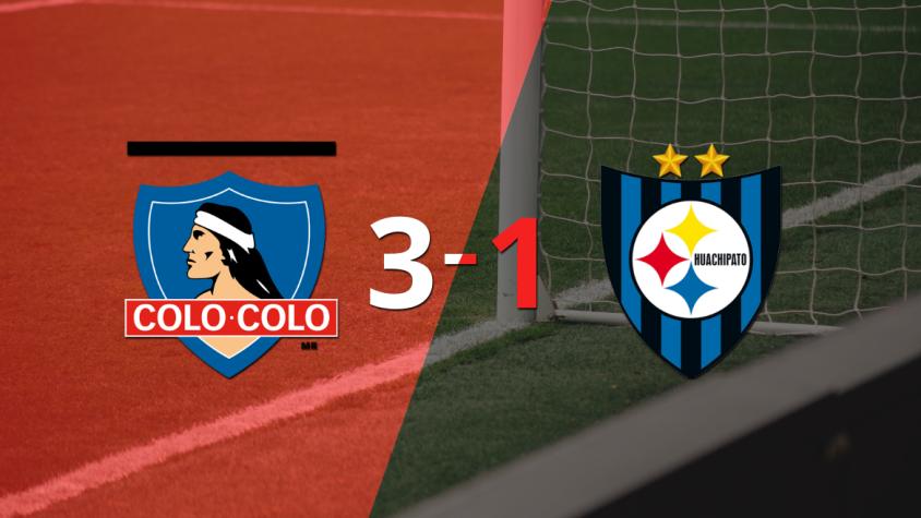 Colo Colo gana 3-1 a Huachipato con doblete de Carlos Palacios