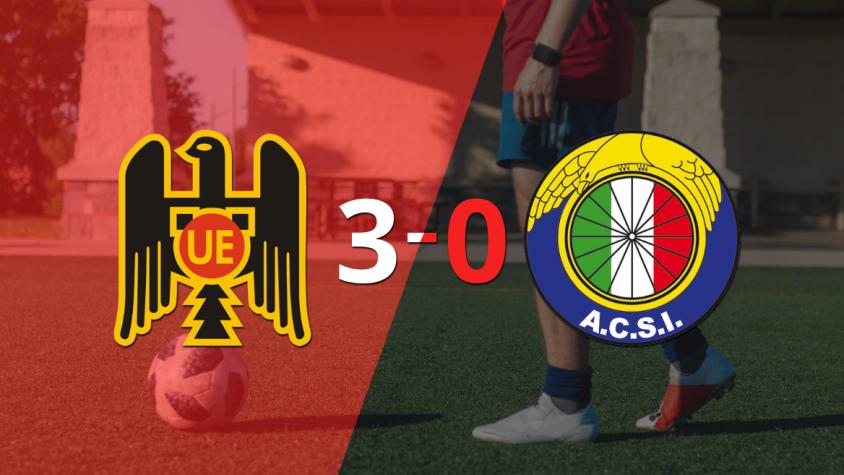 Unión Española derrotó sin complicaciones a Audax Italiano con doblete de Leandro Gárate