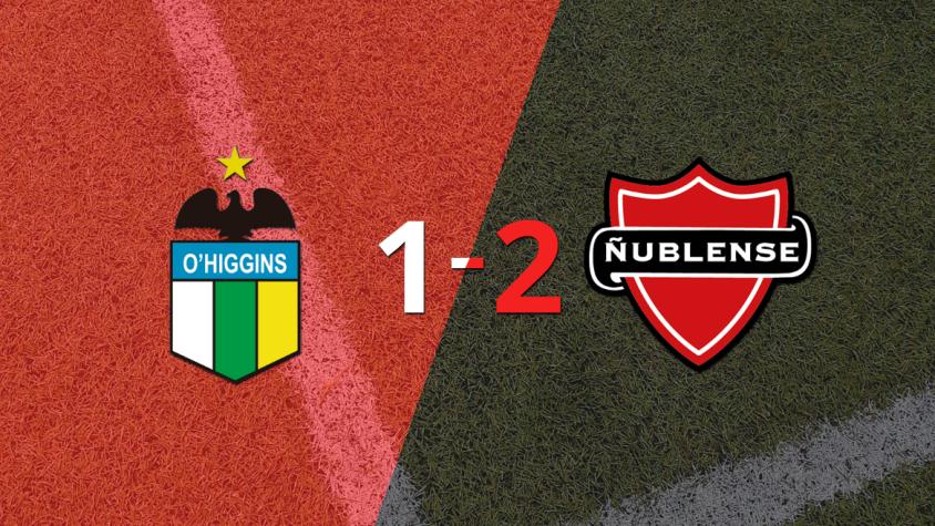 Ñublense superó a O'Higgins con dos tantos de Patricio Rubio