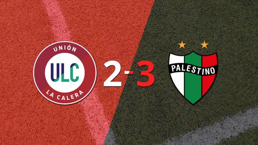 Fernando Cornejo anota doblete en la victoria por 3 a 2 de Palestino sobre U. La Calera