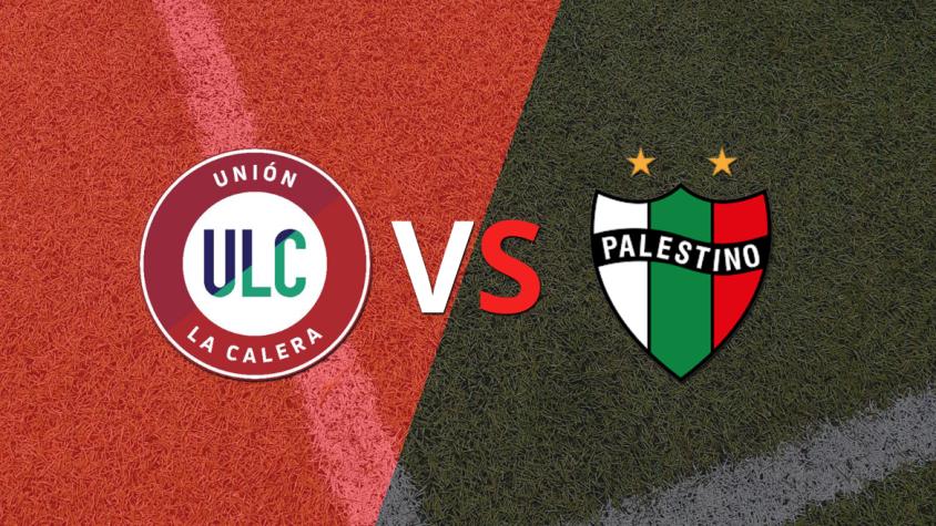 Palestino intentará cortar la racha positiva de U. La Calera