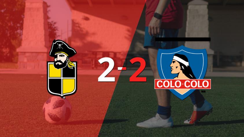 Coquimbo Unido y Colo Colo sellaron un empate a dos