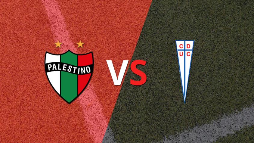 Palestino empieza la etapa complementaria arriba en el marcador